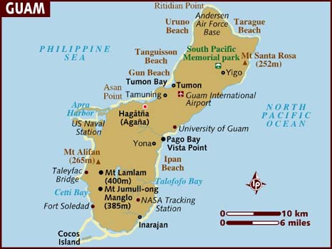 What is the capital of Guam?