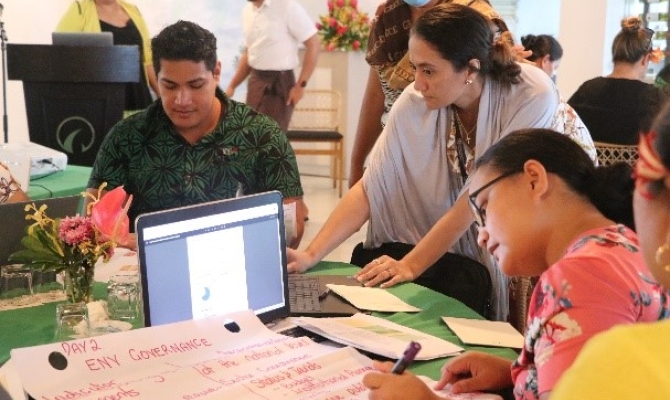 Officials working towards reporting the status of the environment for Samoa.