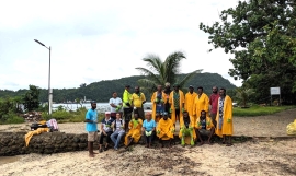 Communities participating in the beach clean-ups 