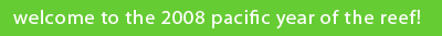 Welcome to the 2008 Pacific Year of the Reef!