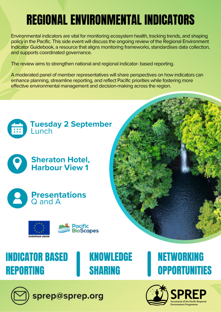 Regional environmnet indicatior se flyer