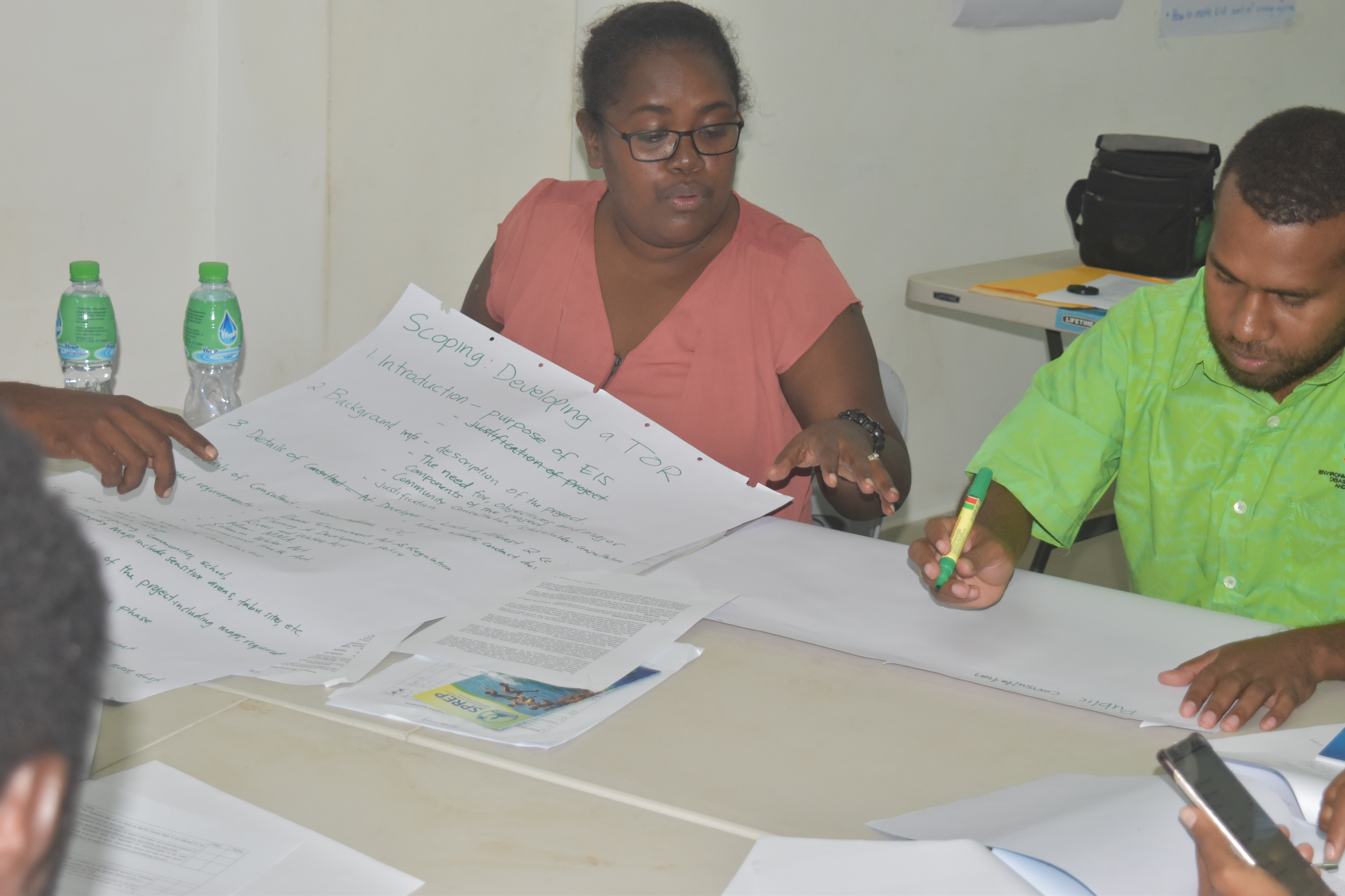 Solomon Islands EIA workshop in progress