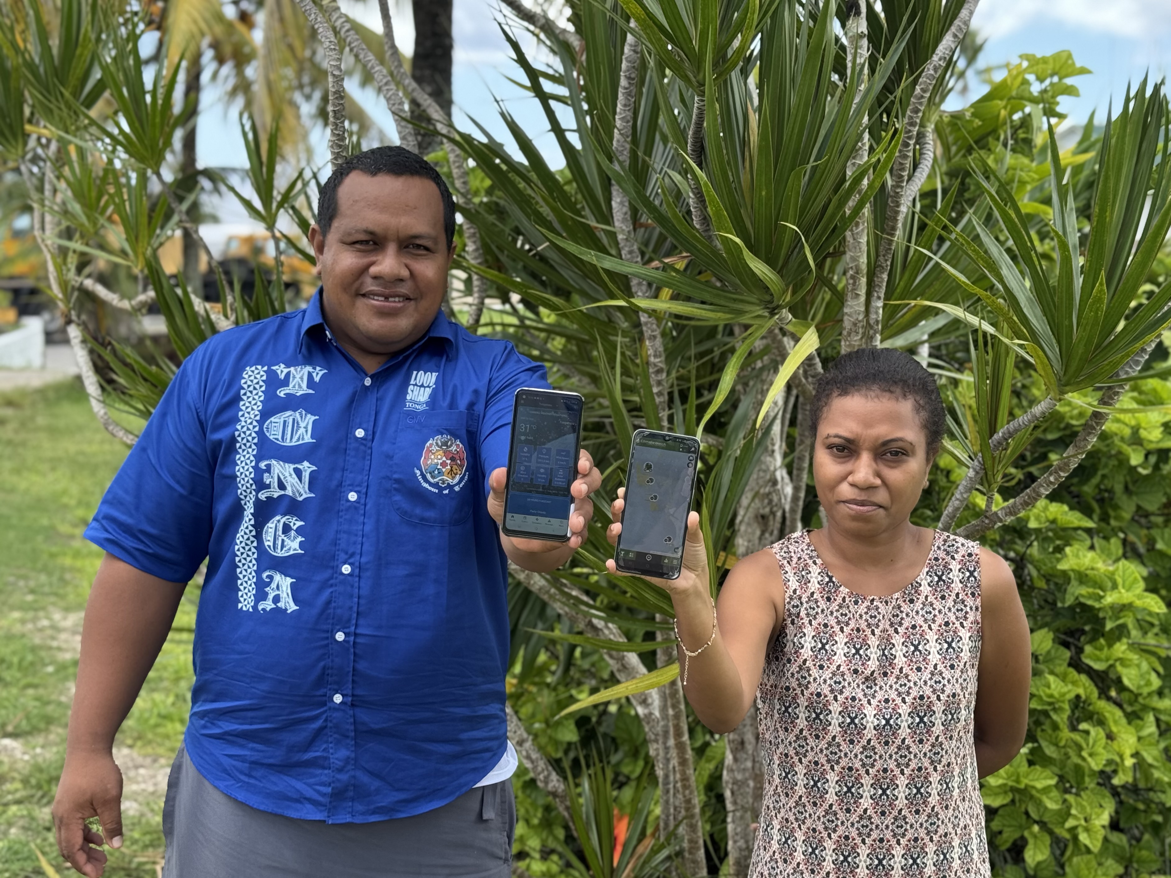 Tonga and Vanuatu apps
