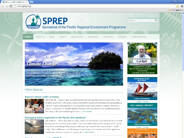 SPREP web cc