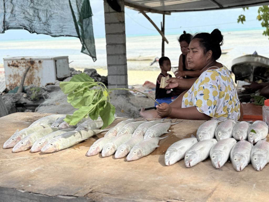 Teaoraereke fish market