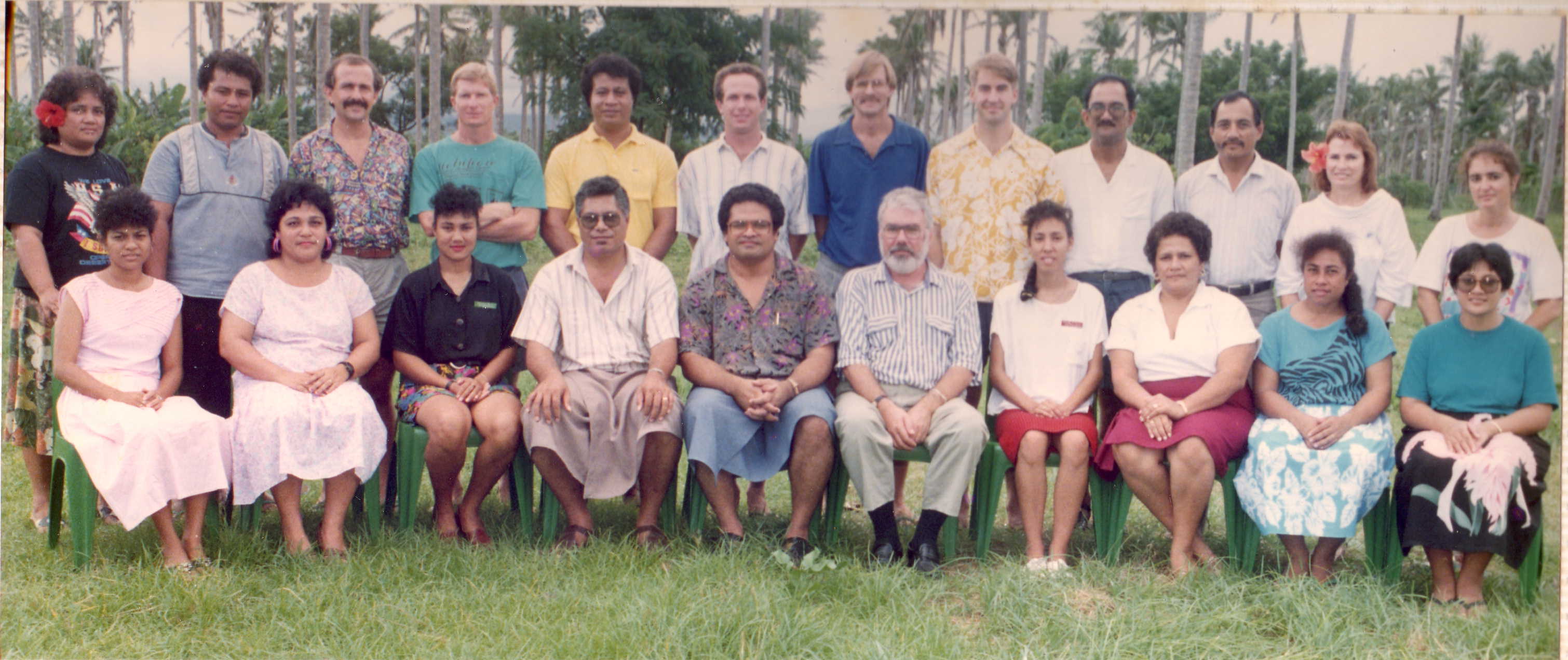 SPREP staff 1992