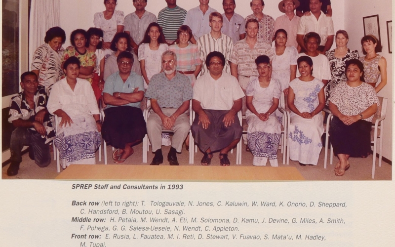 SPREP Staff 1993