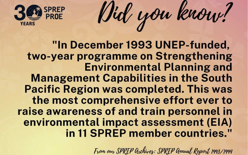 Did You Know - UNEP ratified - 1993