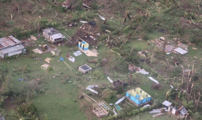 TC Harold destruction in Vanuatu