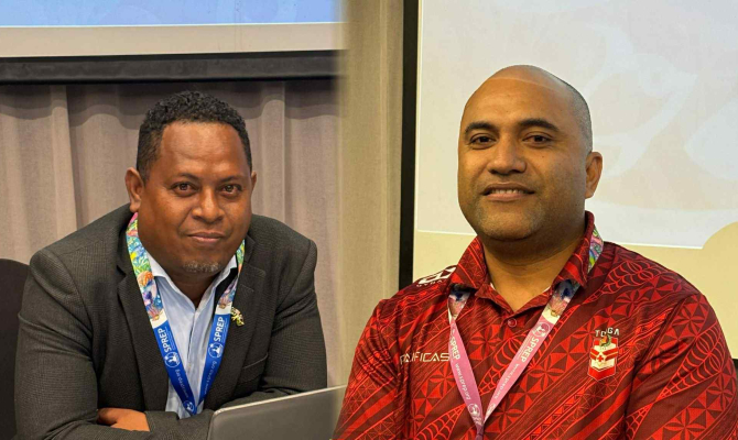 Solomon Islands and Tonga 