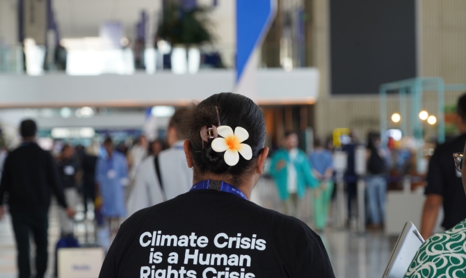 The climate crisis is a human rights crisis 