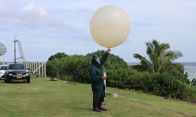 Launch balloon