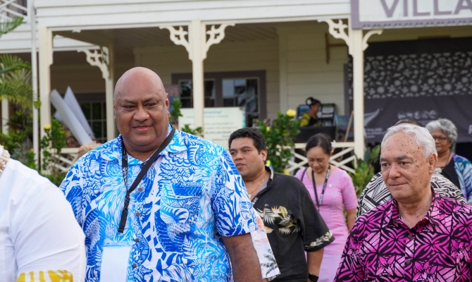 SPREP DG and New Zealand High Commissioner to Samoa 