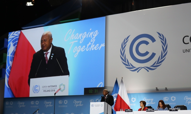 Fiji demonstrates global climate change leadership