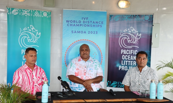 A partnership between the Government of Samoa, the Samoa Outrigger Canoe Association (SOCA) and the Secretariat of the Pacific Regional Environment Programme (SPREP) to make the International Va’a Federation World Distance Championship (IVF WDC) Regatta green and plastic-free was announced this week.