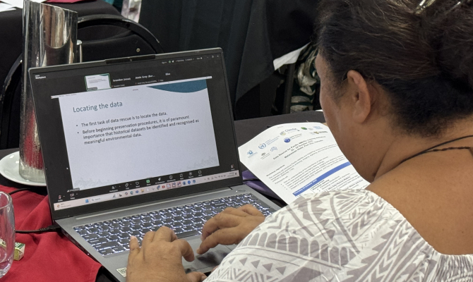 Data rescue workshop