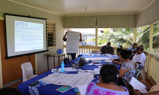 The training is helping Tokelau officials