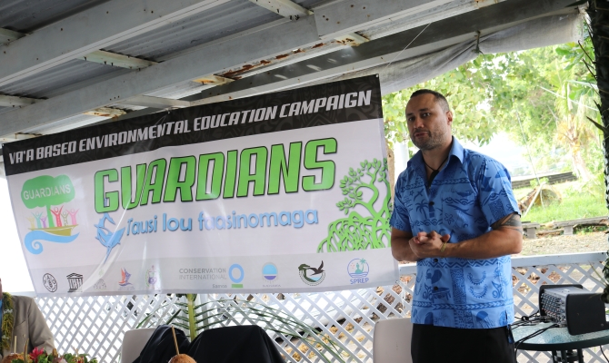 Schannel van Dijken Director of Conservation International Samoa