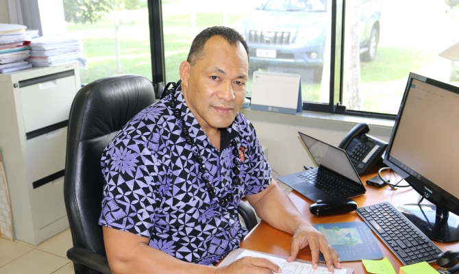 Director General of SPREP Mr Kosi Latu
