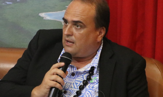 President of Wallis and Futuna, David Vergé.
