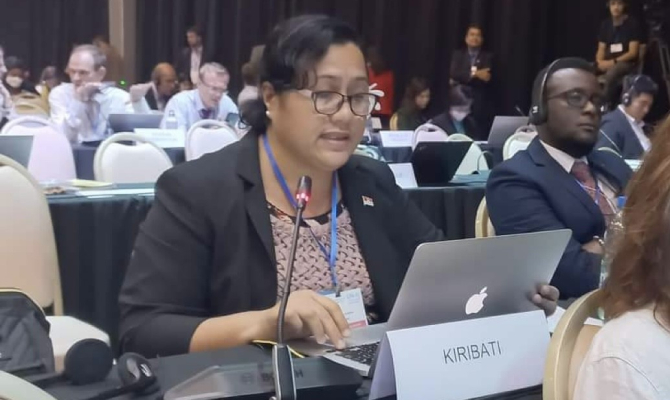 Deputy Permanent Representative, Republic of Kiribati to the United Nations, Ms Josephine Moote