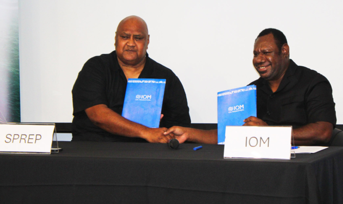 SPREP and IOM