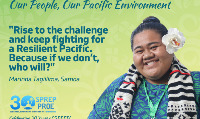 Our People, our Pacific environment