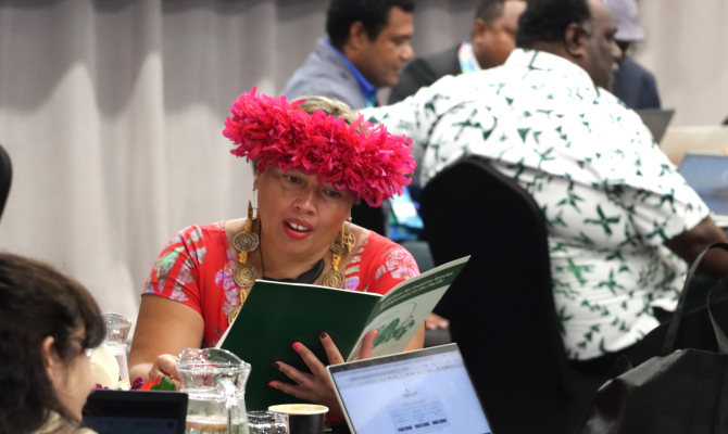 The opening of the Regional Loss and Damage Dialogue Samoa