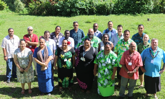 PRISMSS Participants in Samoa from around Pacific region