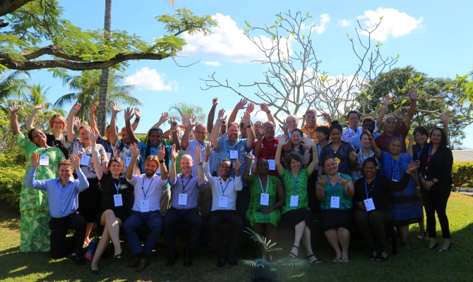 Participants and partners of the PacWaste Plus programme