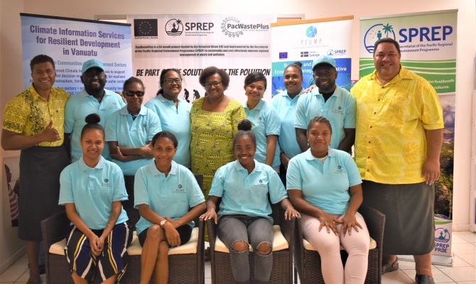 USP Vanuatu Students attend SPREP Virtual Open Day