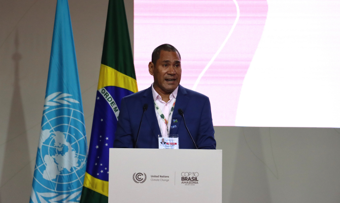 Minister Paea Solomon Islands