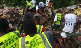 Disaster waste collection in Vanuatu