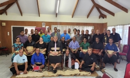 The community consultation in Tonga