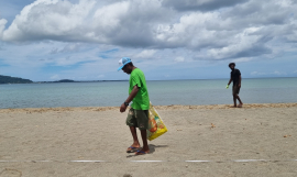 The work on the ground in Vanuatu. 