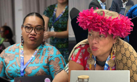 Niue delegation at Loss and Damage dialogue 