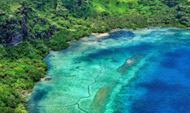 Fiji coastline