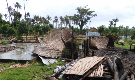 Yasa cyclone aftermath in Vanuatu