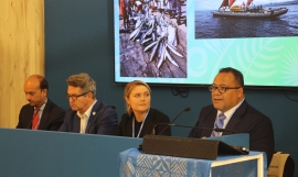Friends of the Ocean side event panel