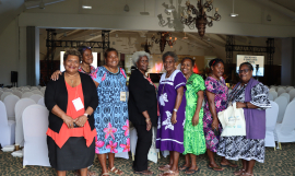 Vanuatu women at PIFCE 