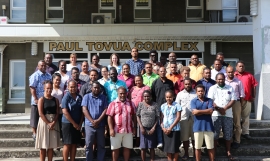 Solomon Islands SOE and NEMS workshop