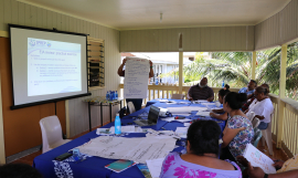 The training is helping Tokelau officials
