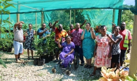 A joint mission by the Secretariat of the Pacific Regional Environment Programme (SPREP) and the University of the South Pacific (USP) team to meet with key stakeholders, community representatives and change agents for the PACRES project in Vanuatu.