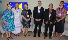 Group picture after Tuvalu side event