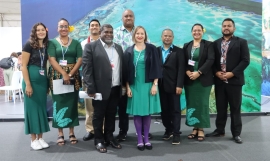 The panellists and the PCCC team at COP27.