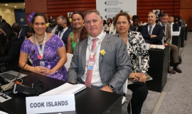 Cook Islands at UNOC2022