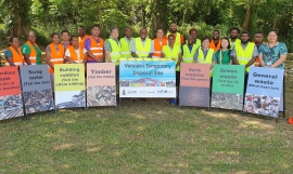 Enhancing readiness for disaster waste management in Vanuatu