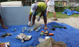 Data collection is critical in the fight against marine litter.