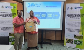 EREPA data workshop training in Solomon Islands 