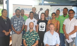 WWF and SPREP MOU Group photo